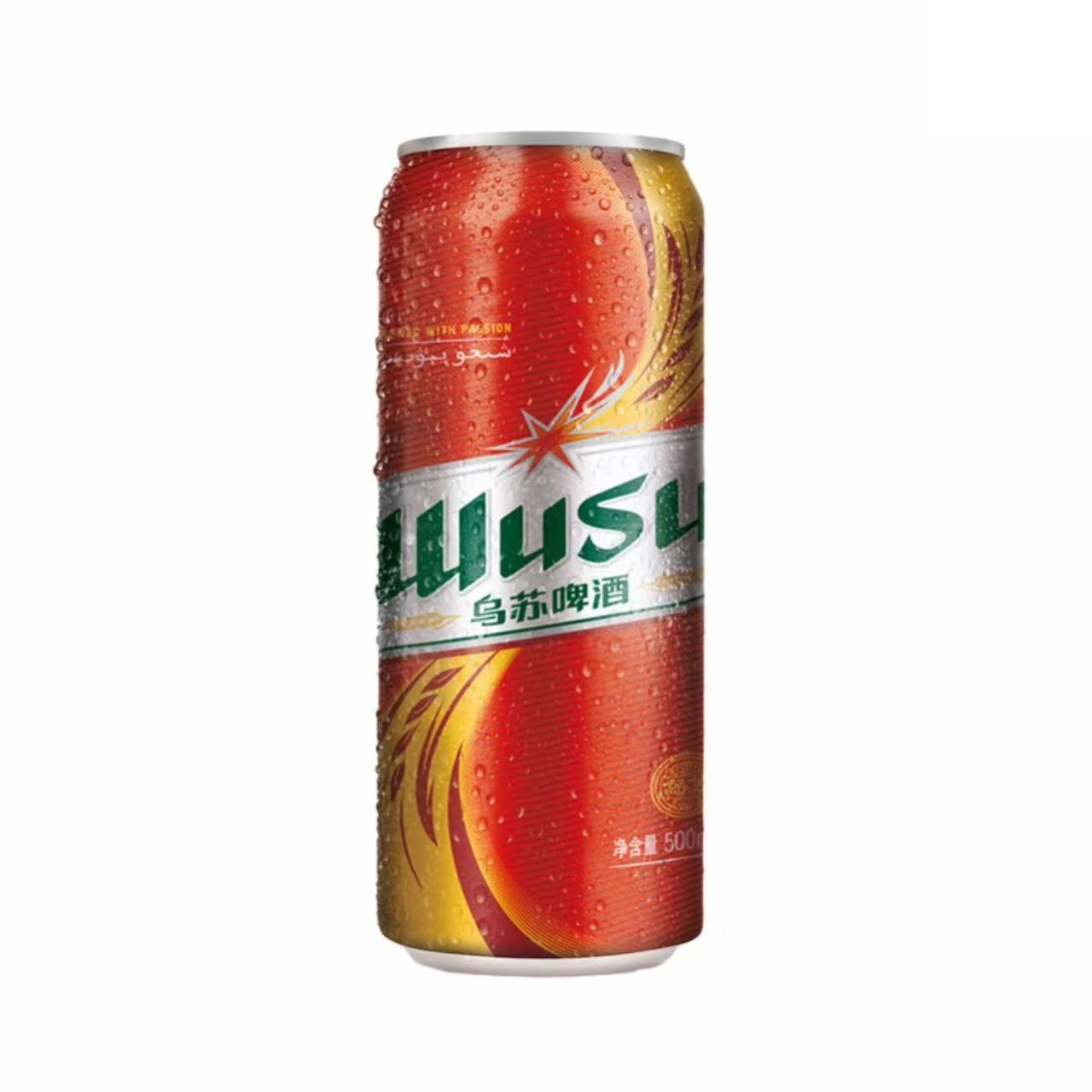 乌苏 红乌苏美式淡拉格啤酒 11.0°P 500ml 500ml*36