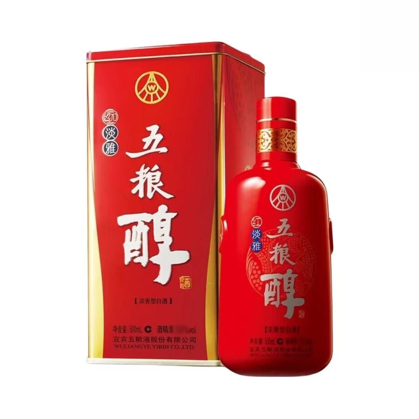五粮液 五粮醇 红淡雅 50%Vol 500ml