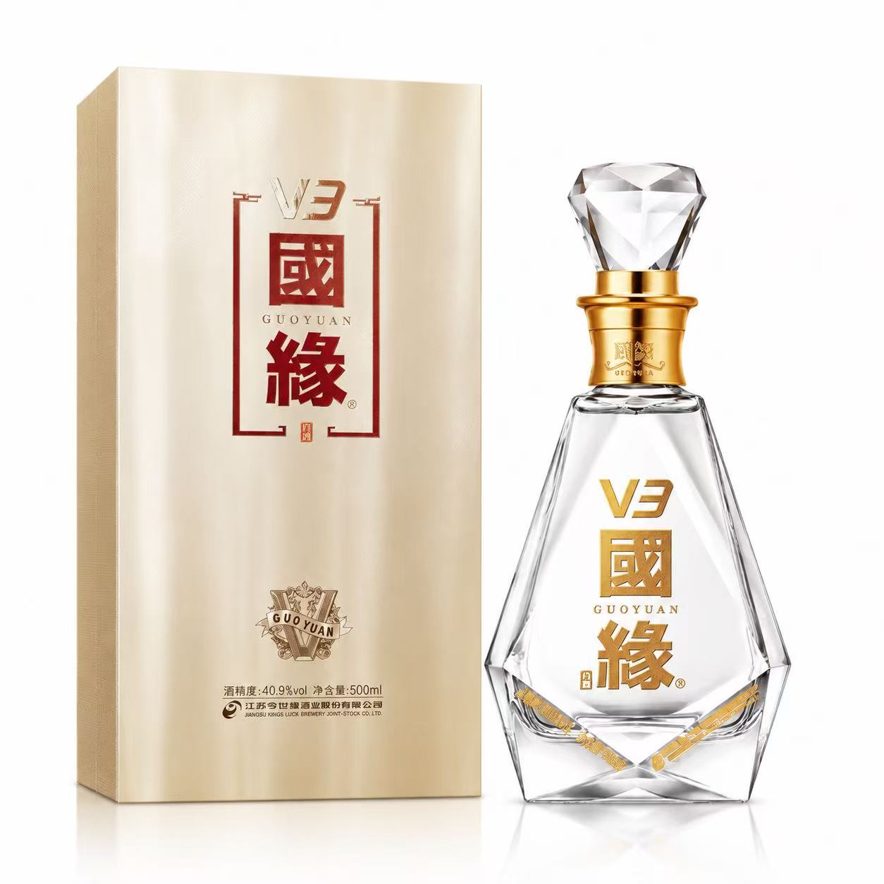 今世缘 国缘V3 40.9%Vol 500ml 500ml*4