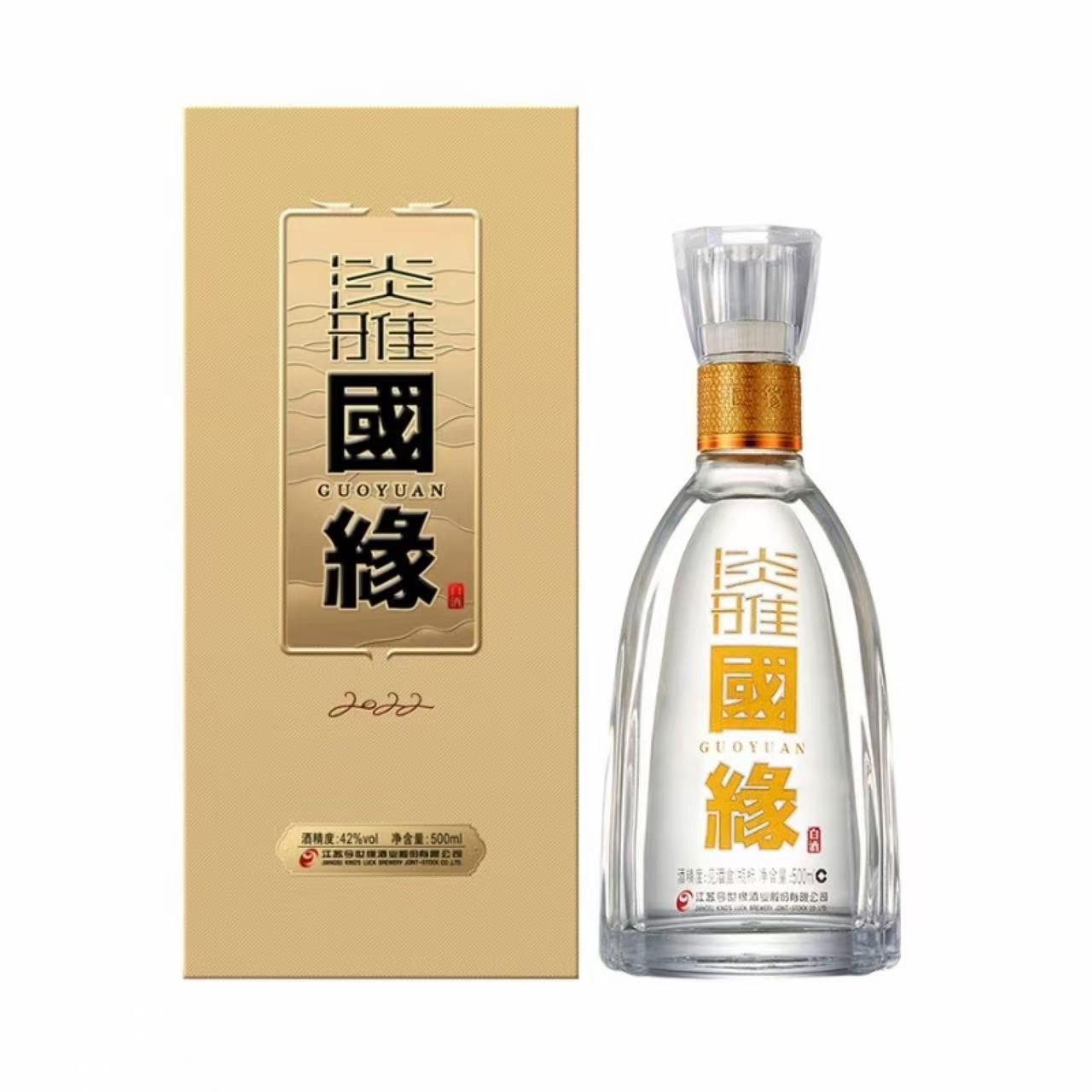 今世缘 淡雅国缘 42%Vol 500ml 500ml*1