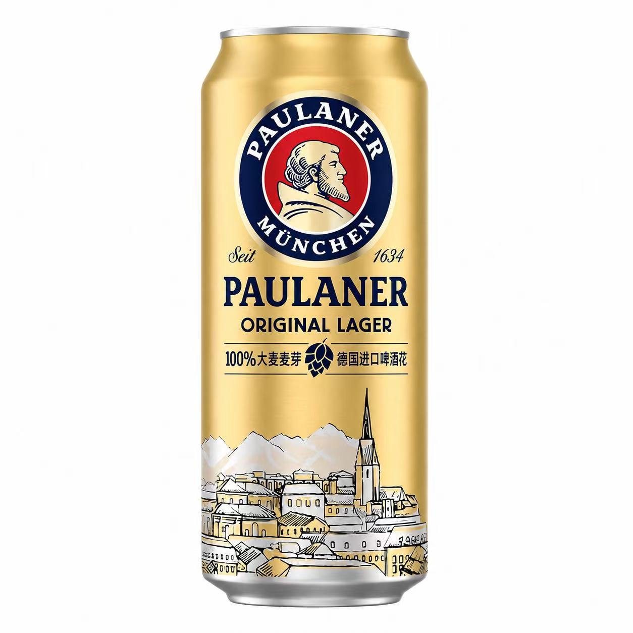 保拉纳 全麦拉格啤酒 10.5°P 500ml