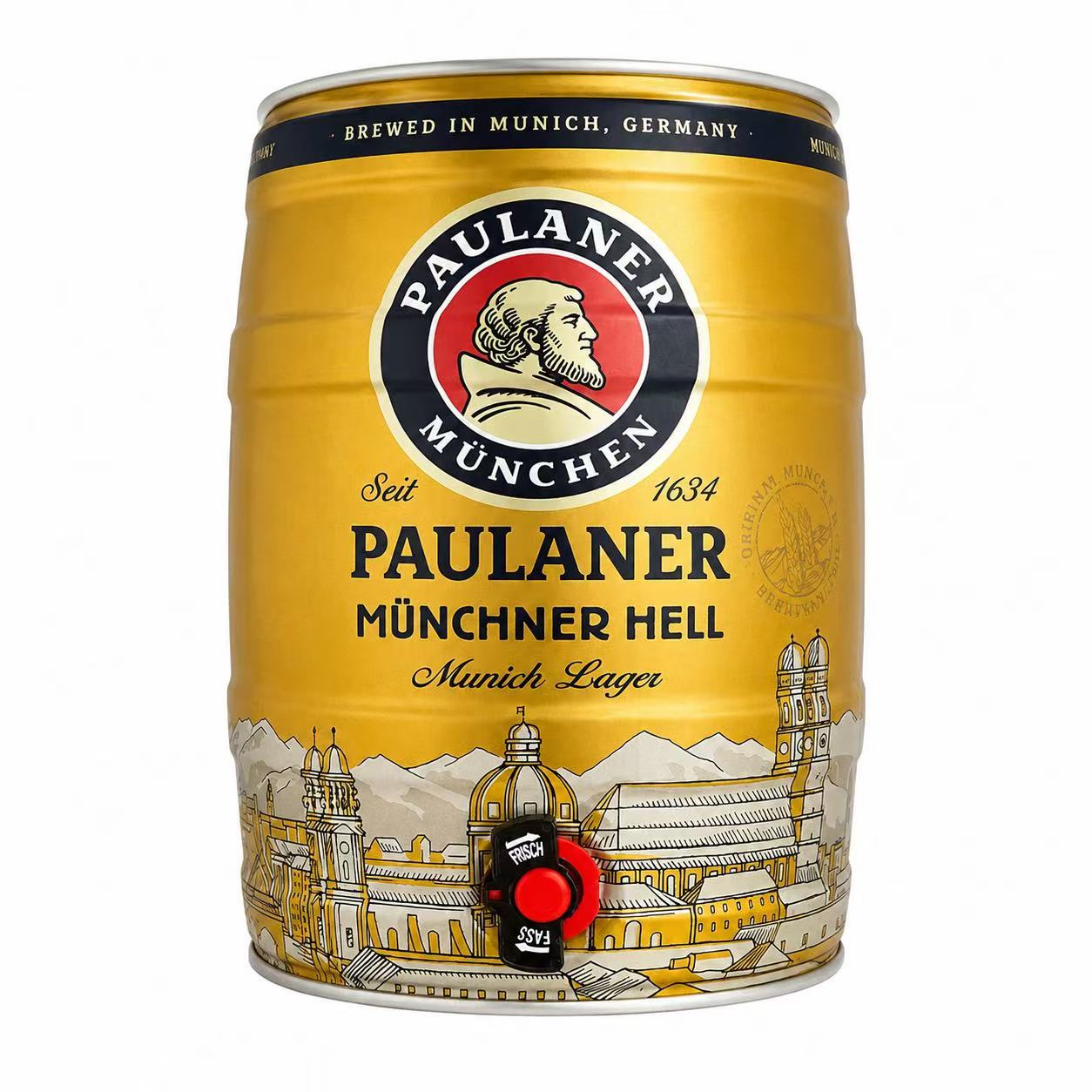 保拉纳 柏龙慕尼黑拉格啤酒 11.5°P 5L 5L*2