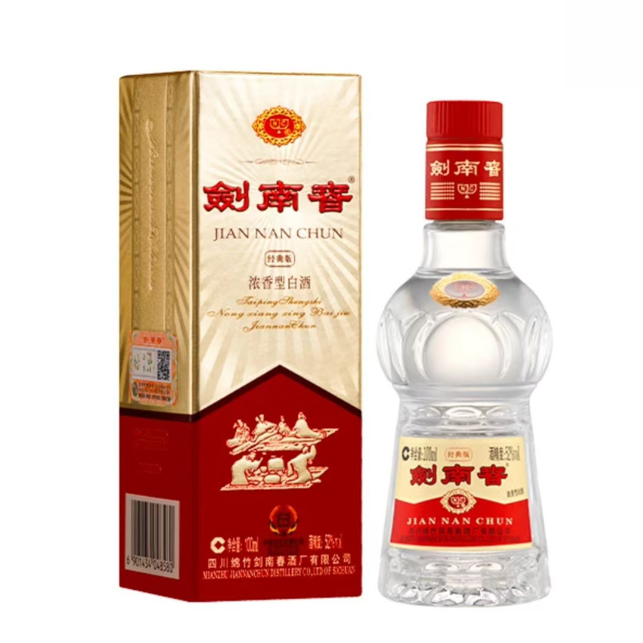 剑南春 水晶剑 52%Vol 100ml 100ml*1