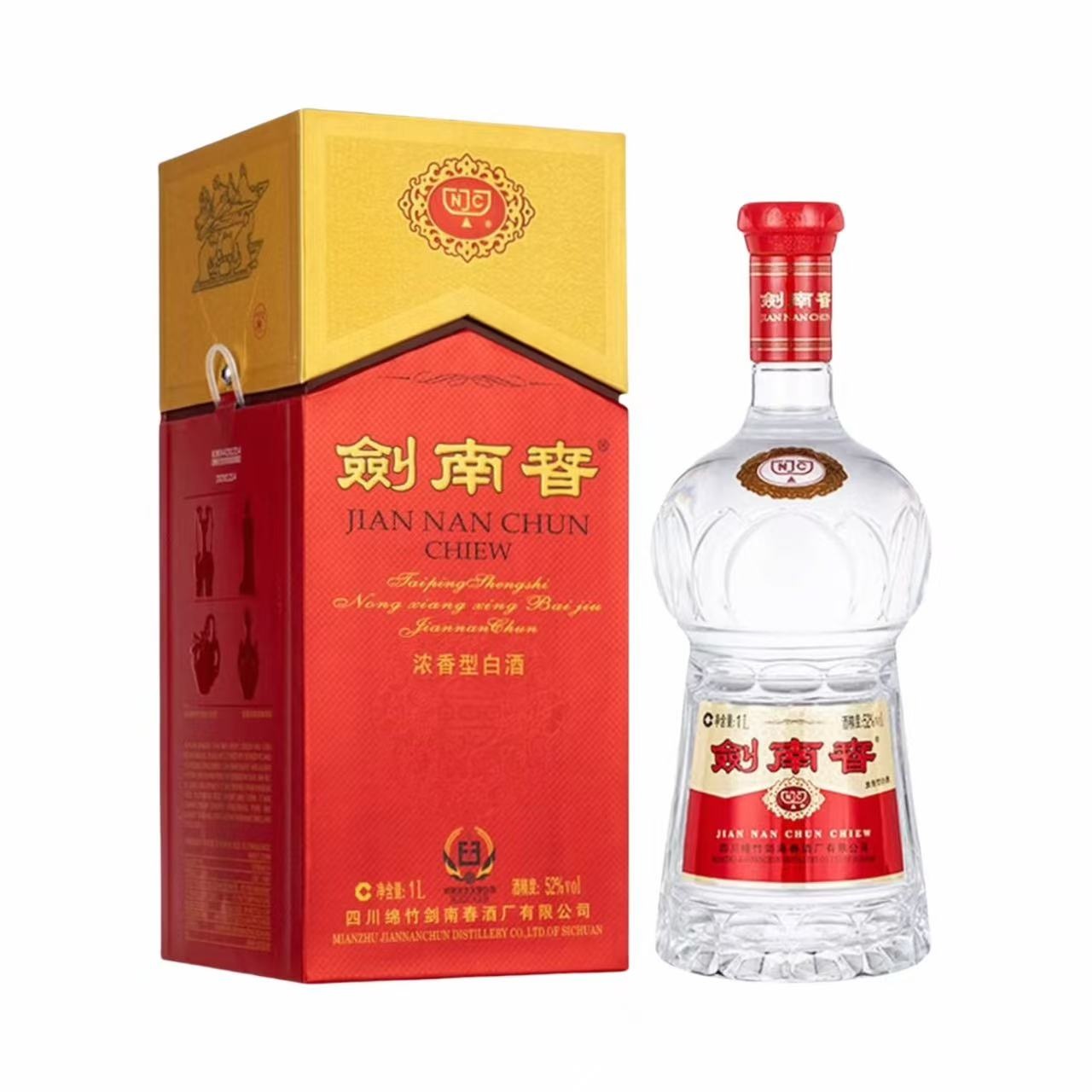 剑南春 水晶剑 52%Vol 1L