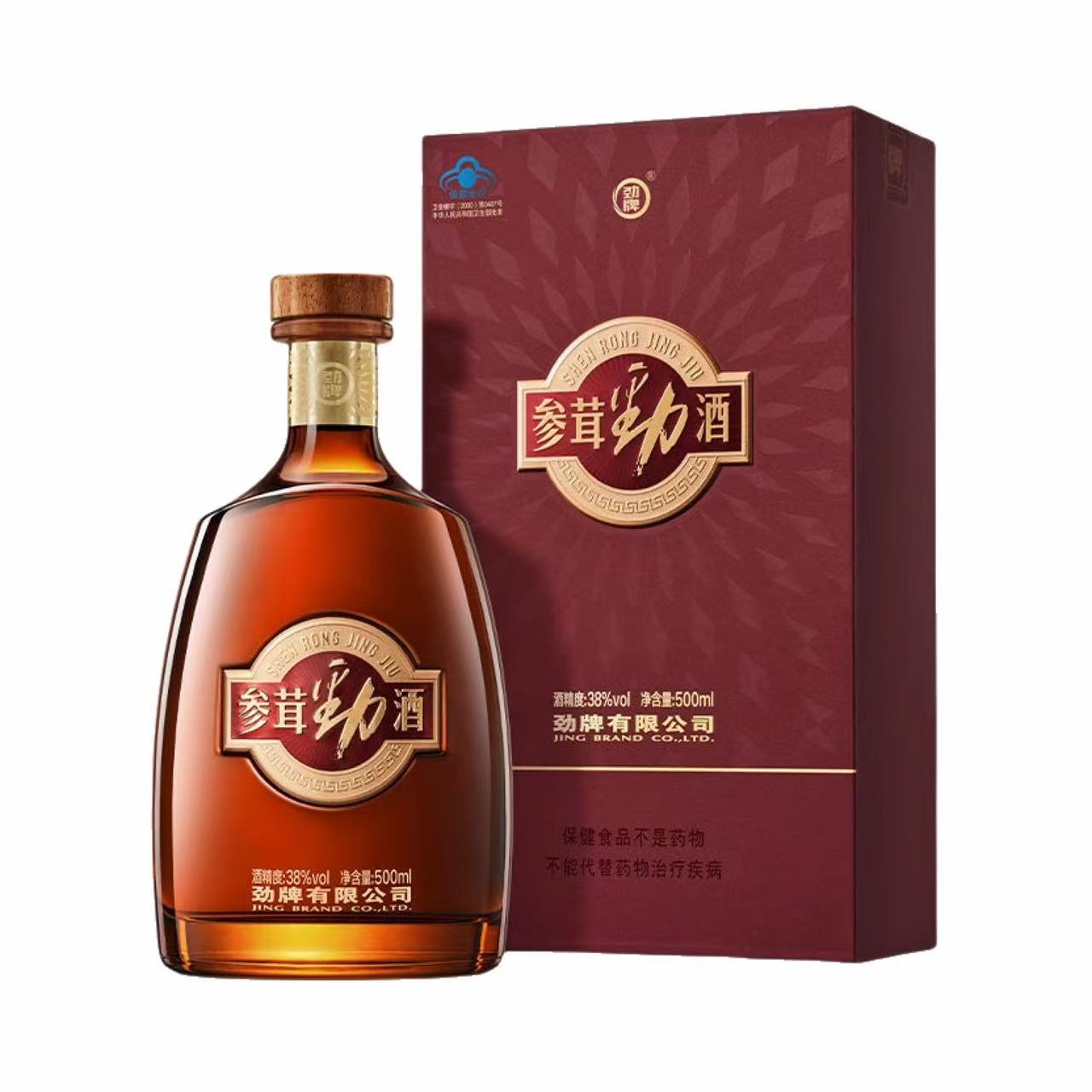 劲牌 参茸劲酒 38%Vol 500ml 500ml*1