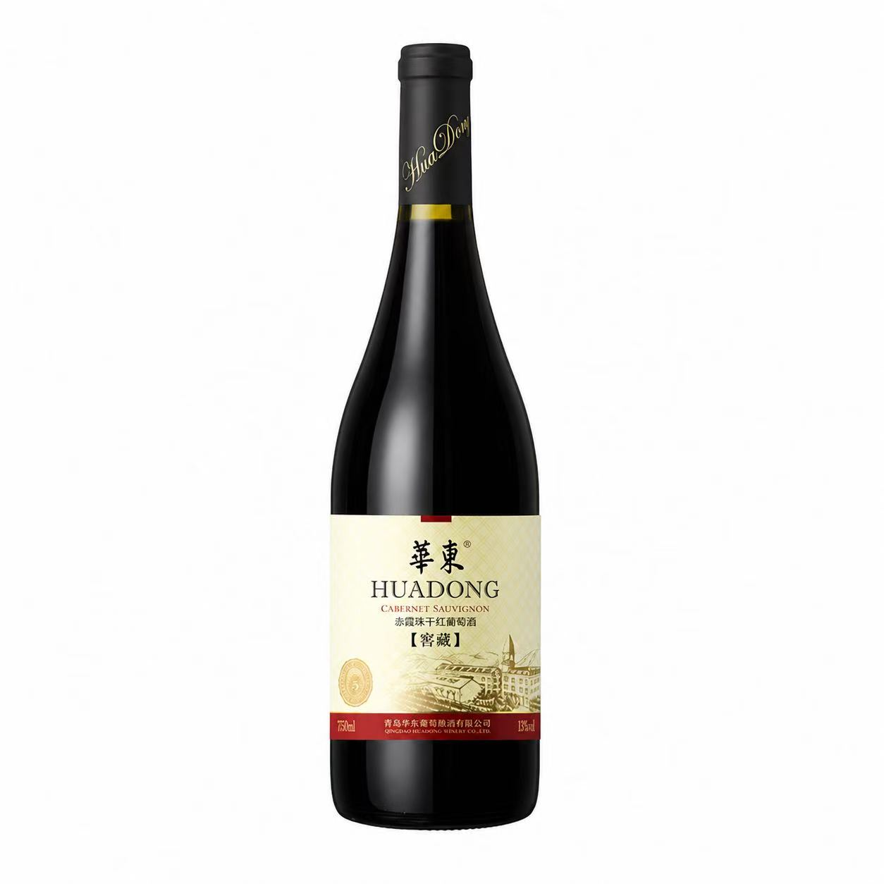 华东 窖藏5赤霞珠干红葡萄酒 13%vol 750ml