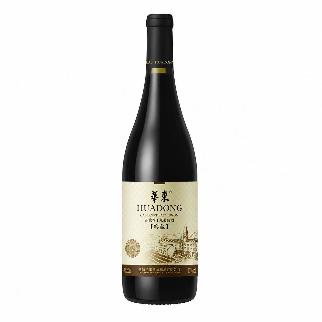 华东 窖藏7赤霞珠干红葡萄酒 13%vol 750ml 750ml*1