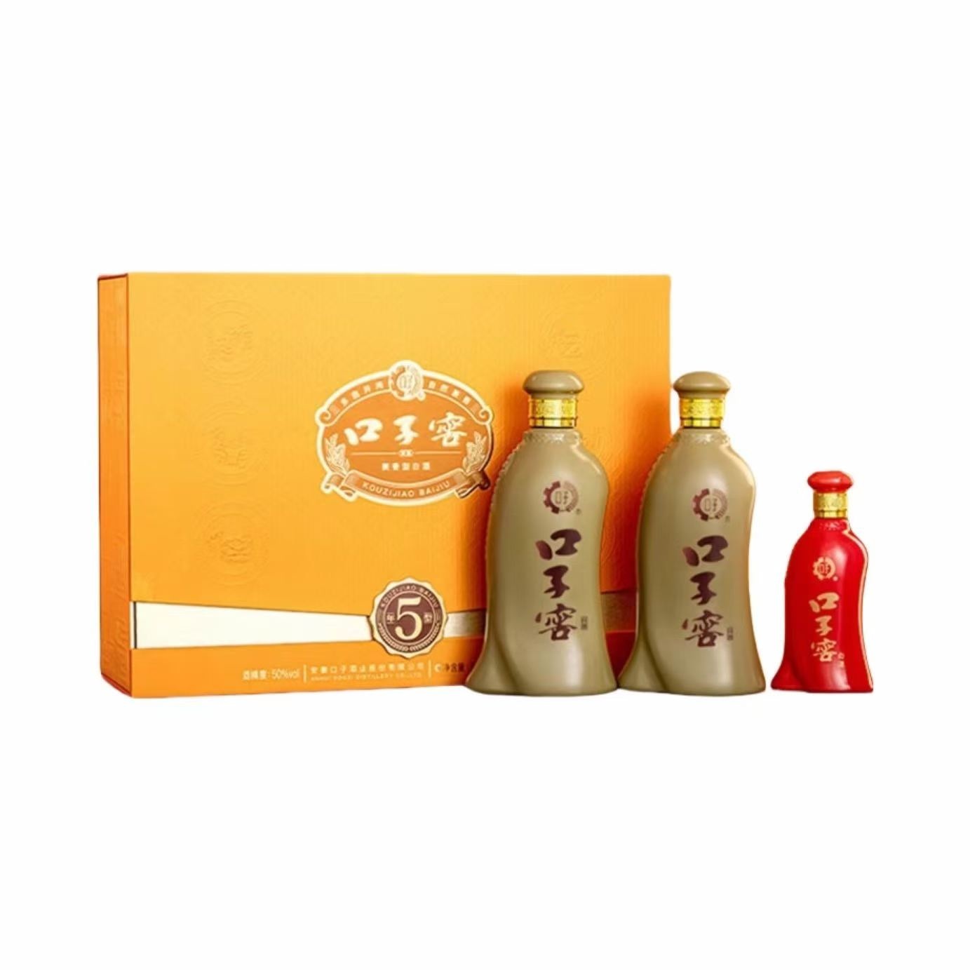 口子窖 五年型礼盒 50%Vol 550ml