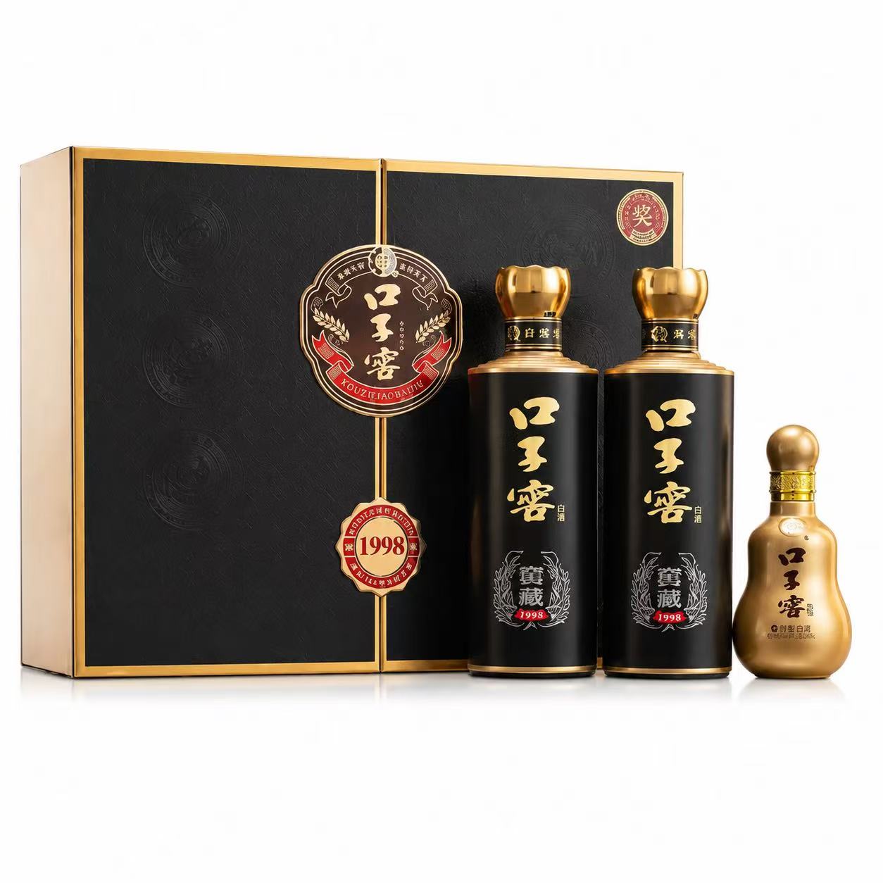 口子窖 窖藏1988礼盒 50%Vol 500ml 500ml*2礼盒