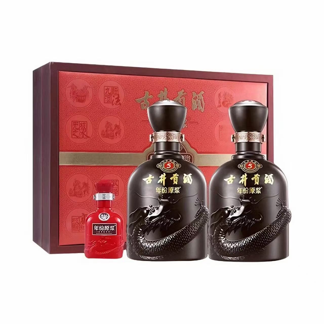 古井贡酒 年份原浆 古5礼盒 52%Vol 500ml
