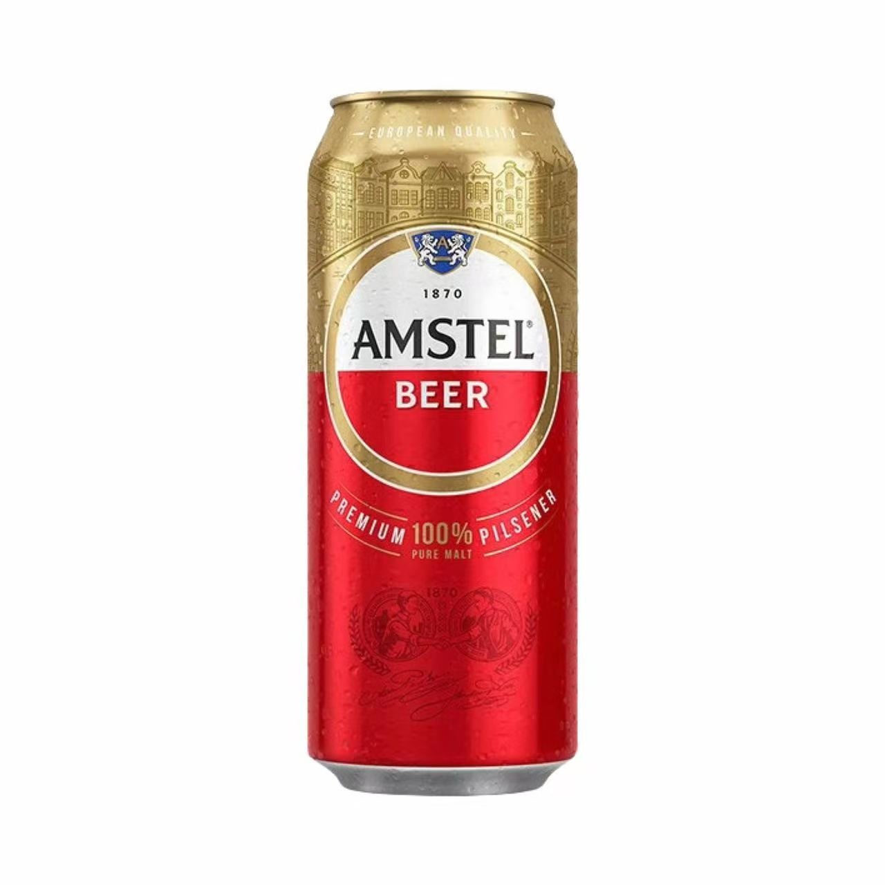 喜力 红爵Amstel 皮尔森啤酒 8.5°P 500ml 500ml*12