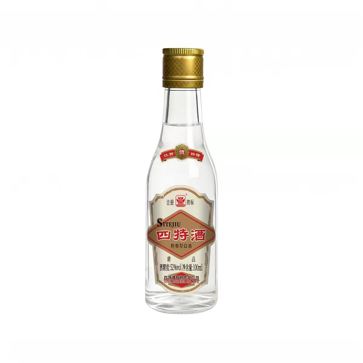 四特 精品 52%Vol 100ml 100ml*1