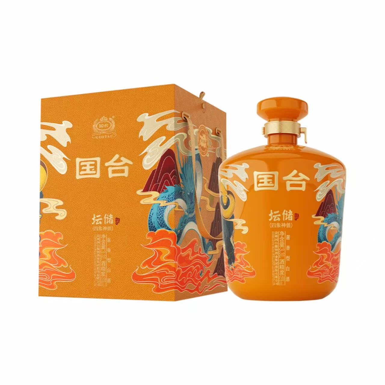 国台 坛储 四象神兽 53%Vol 3.3L