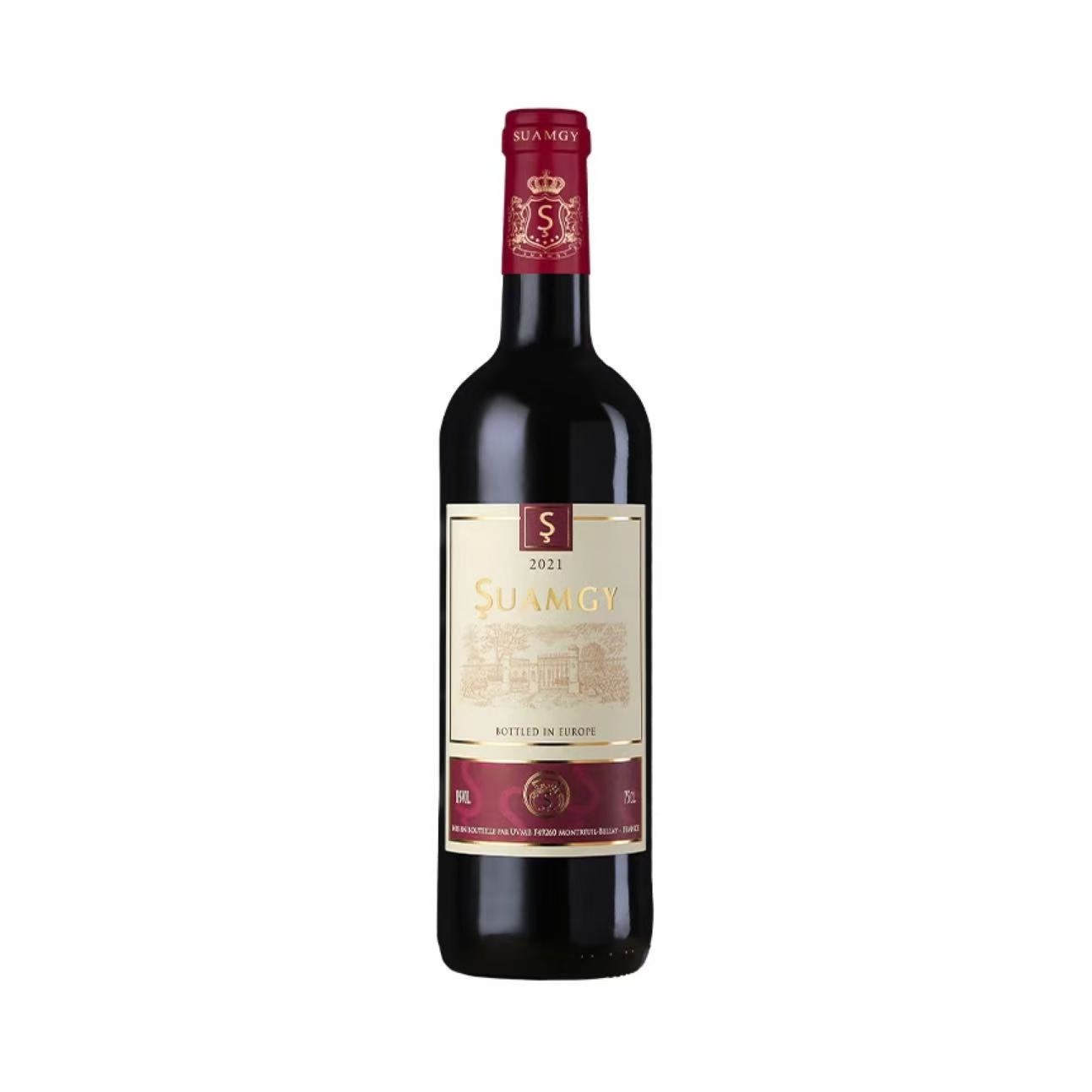 圣芝 赤霞珠梅洛西拉佳丽酿半干红葡萄酒 11%vol 750ml 750ml*6