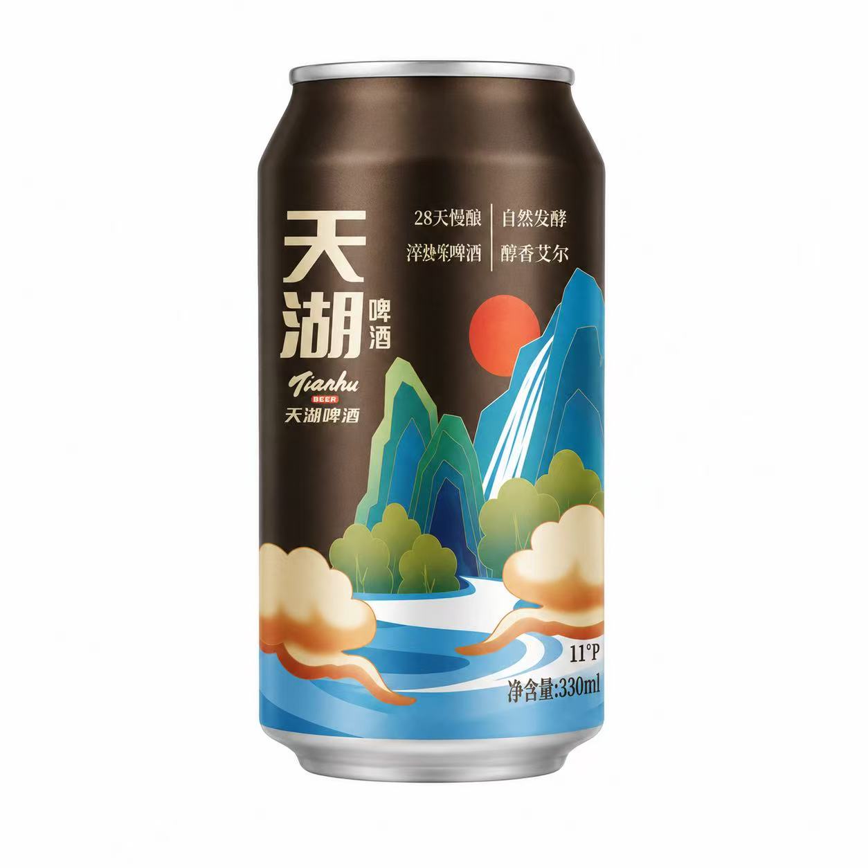 天湖 国潮精酿白啤 11.5°P 330ml