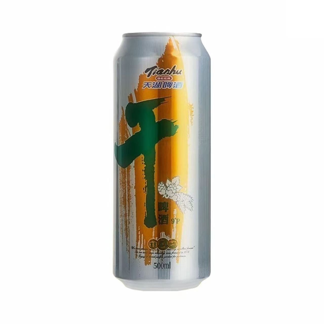 天湖 淡色麦芽干啤 9°P 500ml