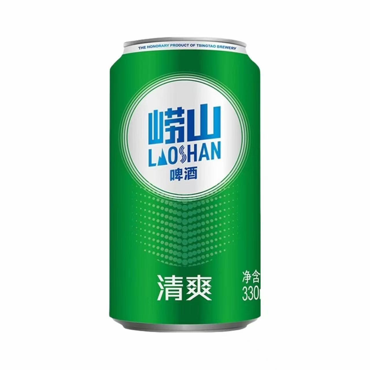 崂山啤酒 清爽 8.0°P 330ml