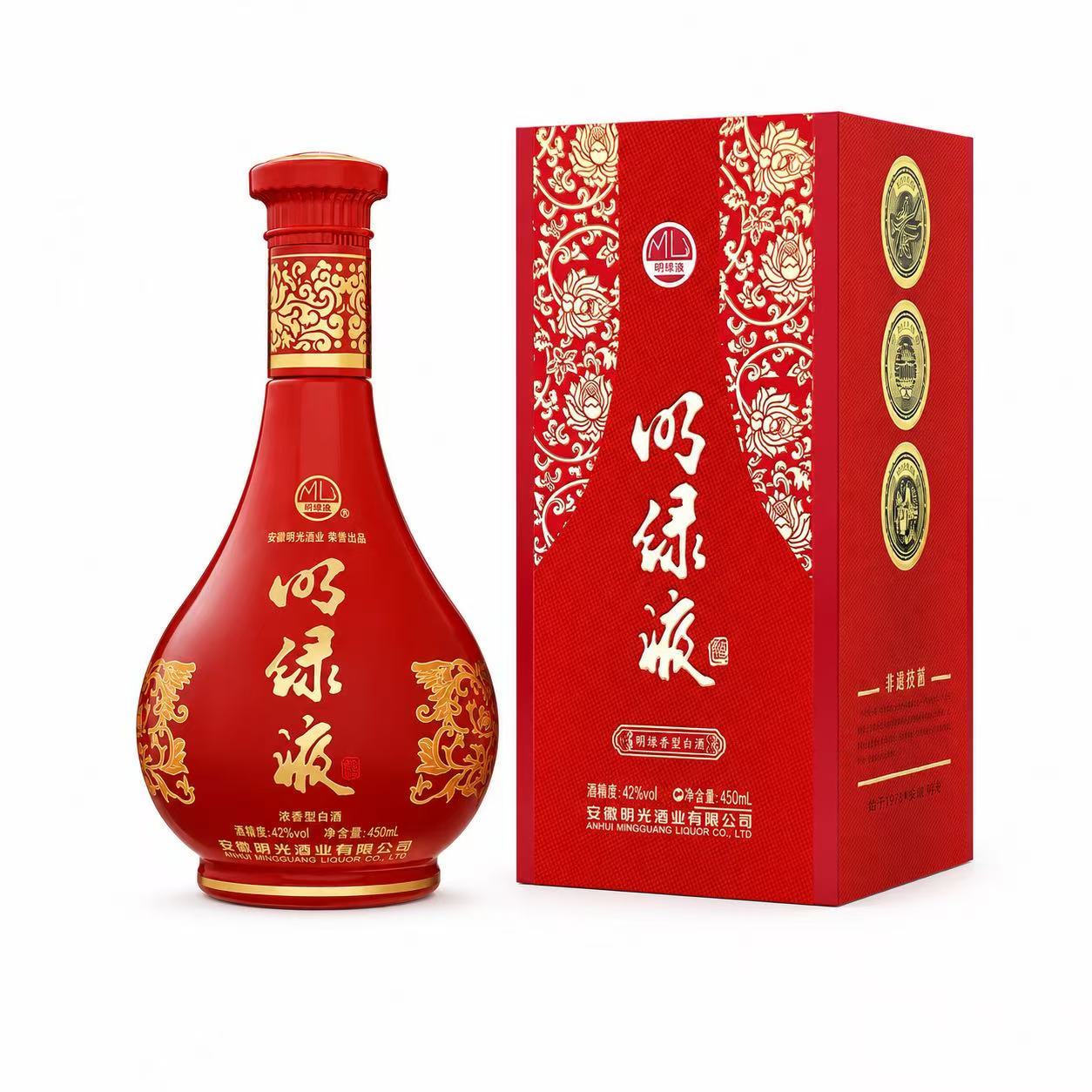 明光 明绿液 贺岁装 42%Vol 450ml