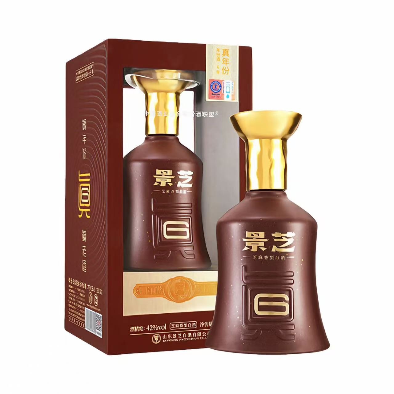 景芝 真年份 年份酒 6年 优级 42%Vol 500ml