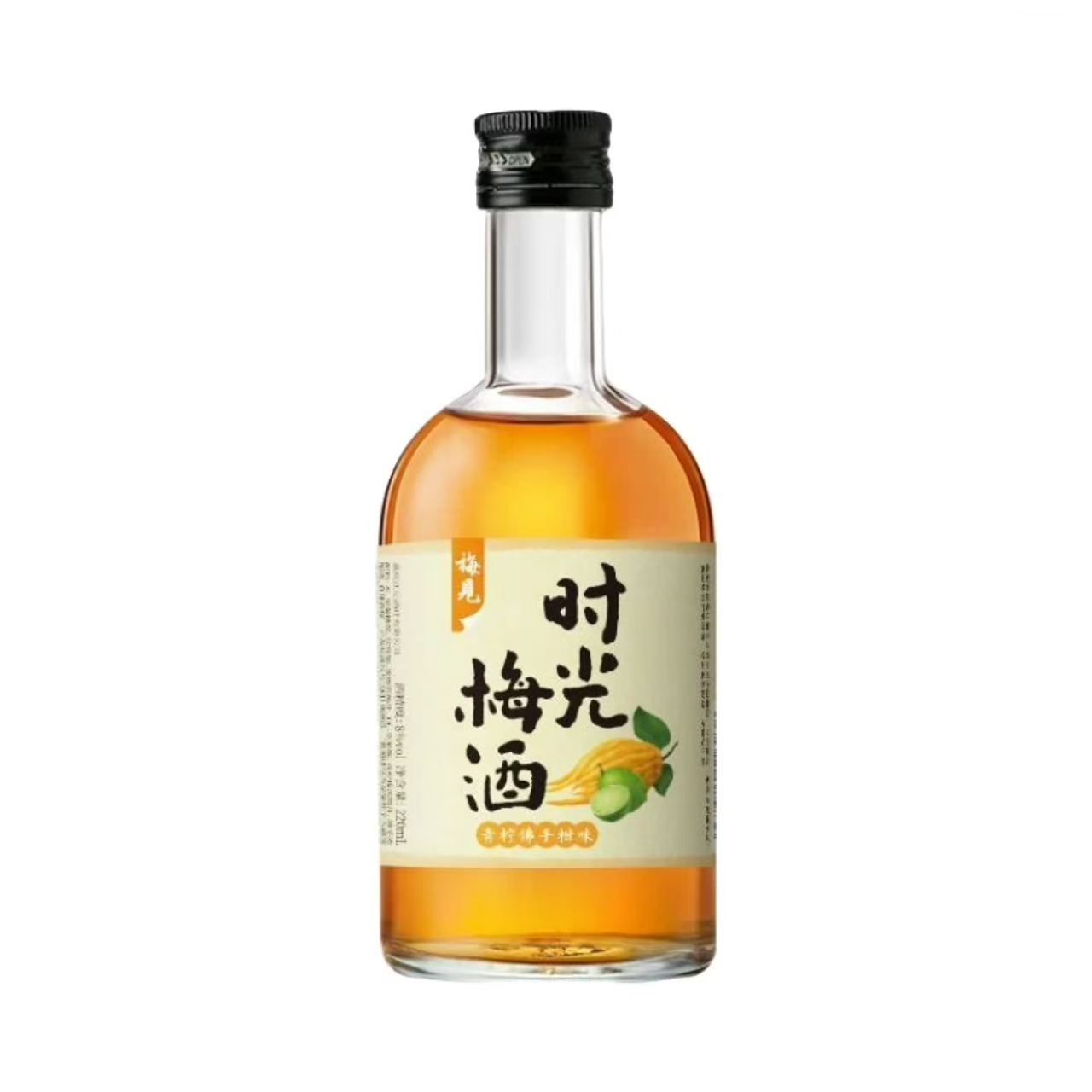 梅见 时光梅酒 青柠佛手柑味梅酒8%vol 220ml