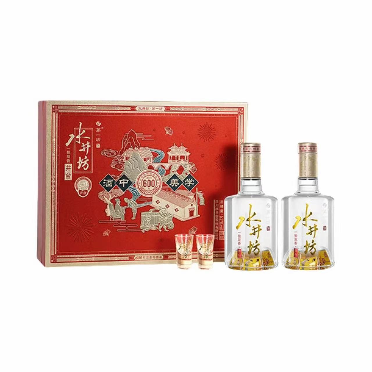 水井坊 井台 第一坊 酒中美学礼盒 52%Vol 520ml