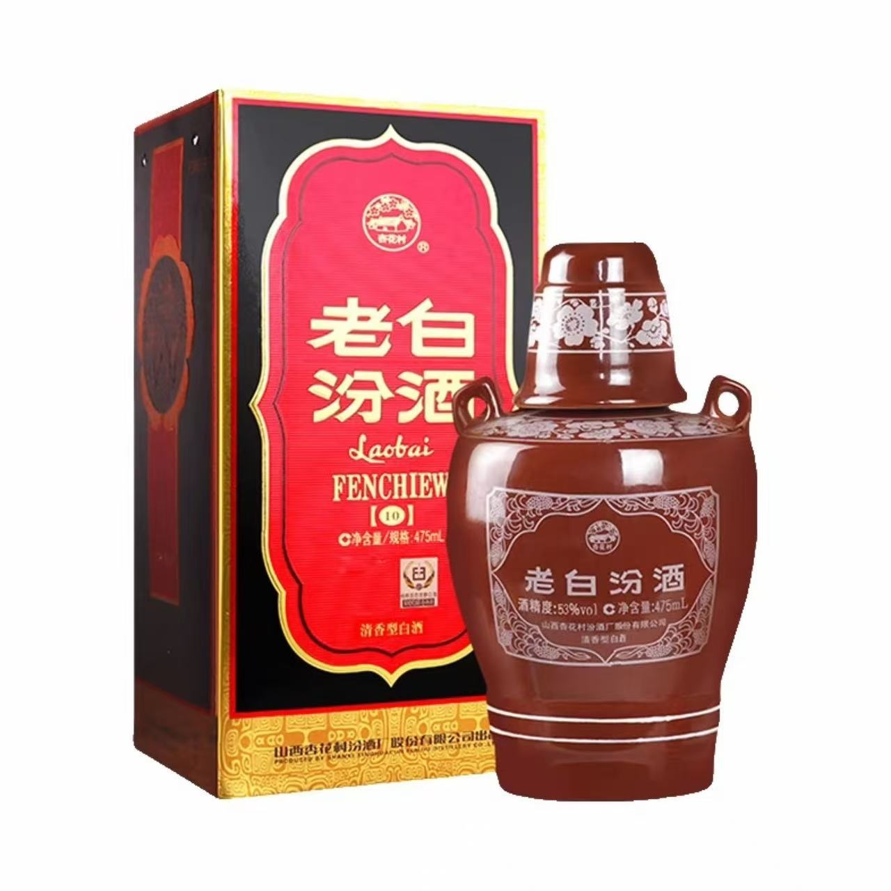 汾酒 老白汾酒 特制10 53%Vol 475ml