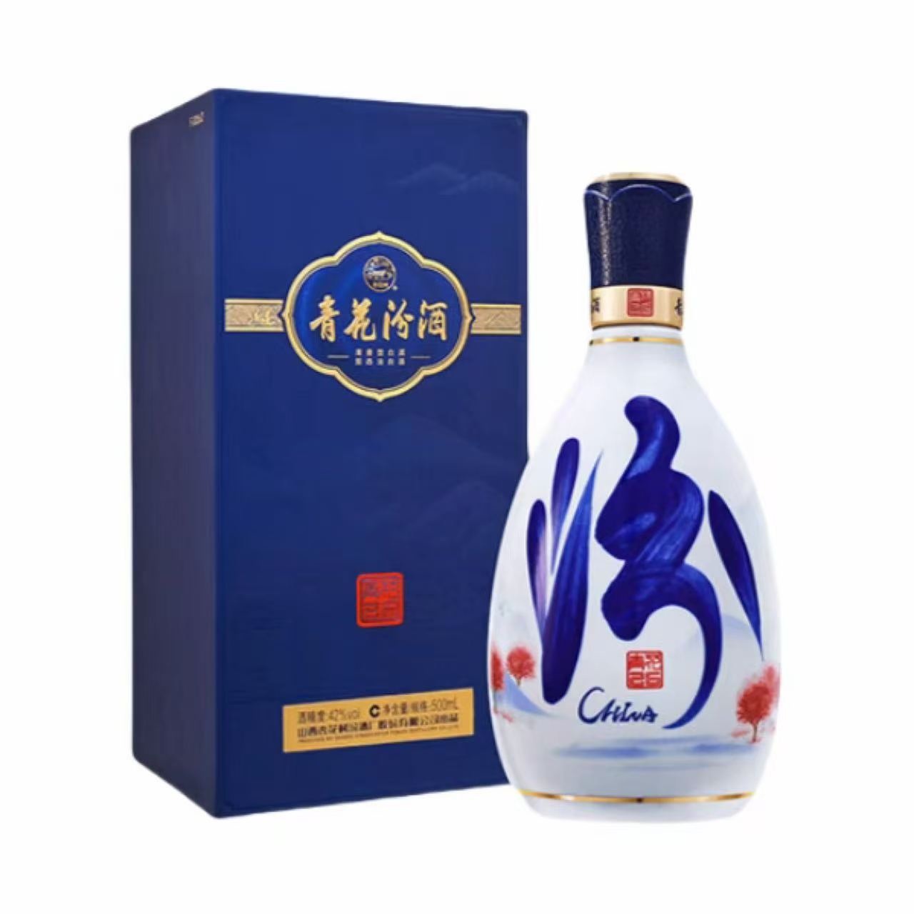 汾酒 青花26 复兴版 42%Vol 500ml 500ml*1
