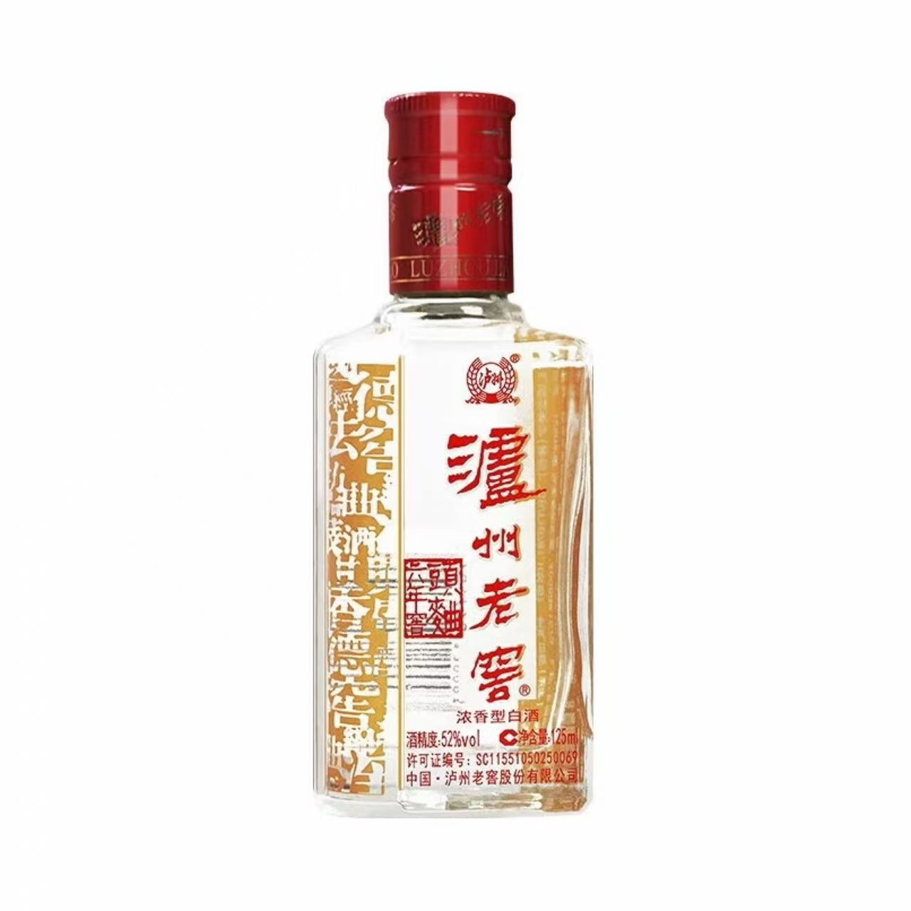 泸州老窖 六年窖头曲 52%Vol 125ml