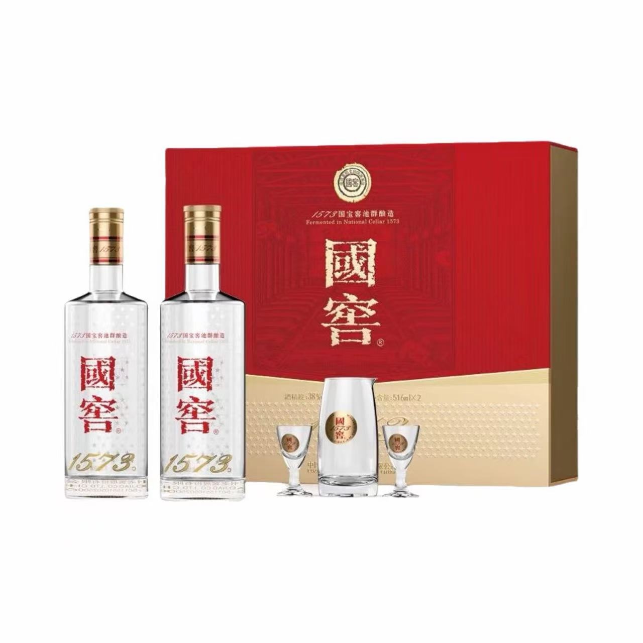 泸州老窖 国窖1573 经典装礼盒 38%Vol 516ml