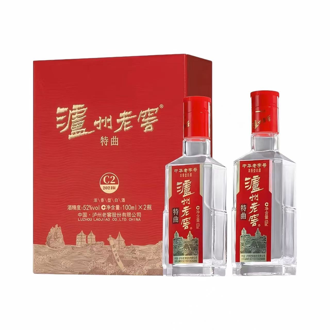 泸州老窖 特曲 C2 52%Vol 100ml