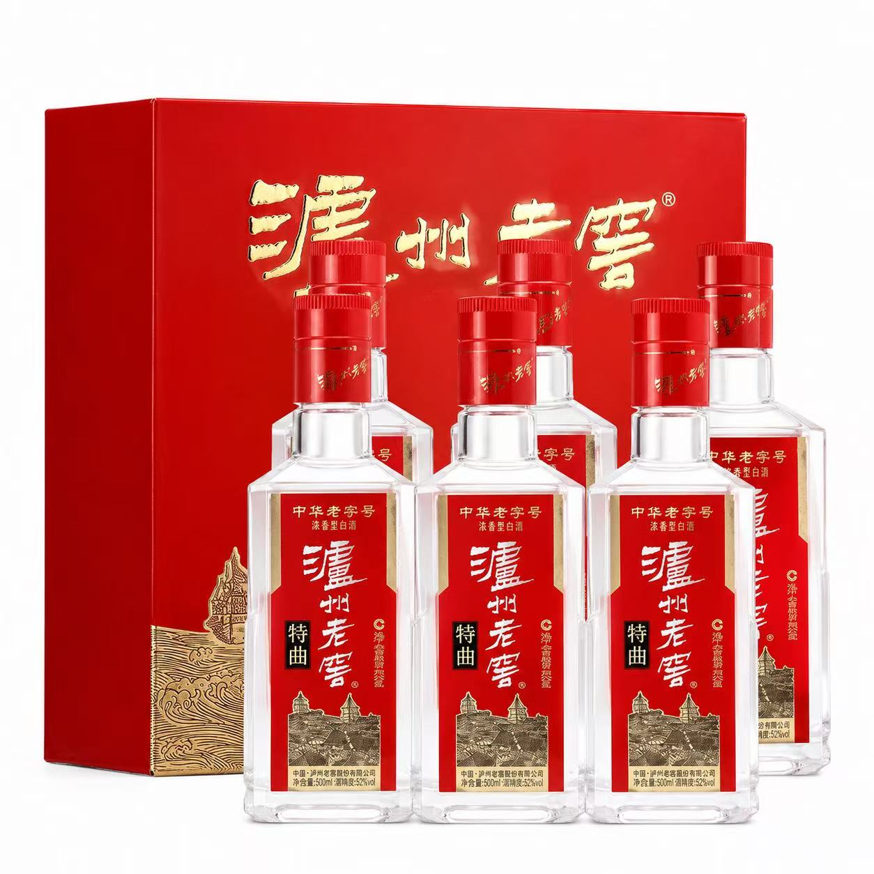 泸州老窖 特曲 C6 52%Vol 100ml
