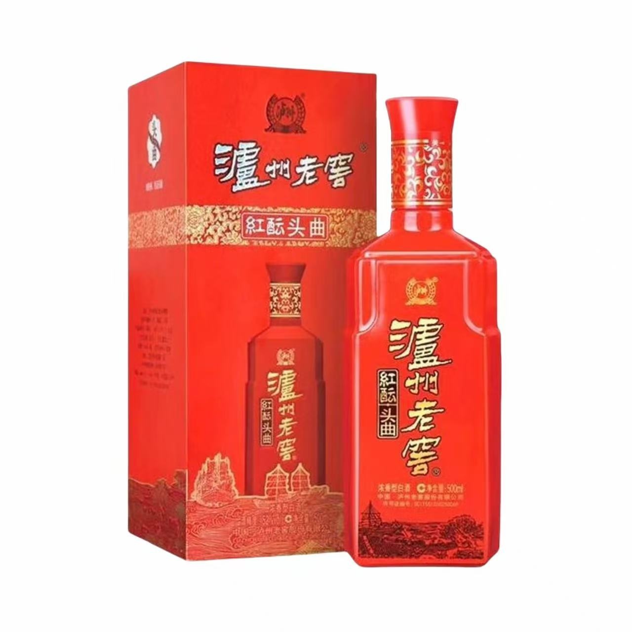 泸州老窖 红坛头曲 52%Vol 500ml 500ml*6