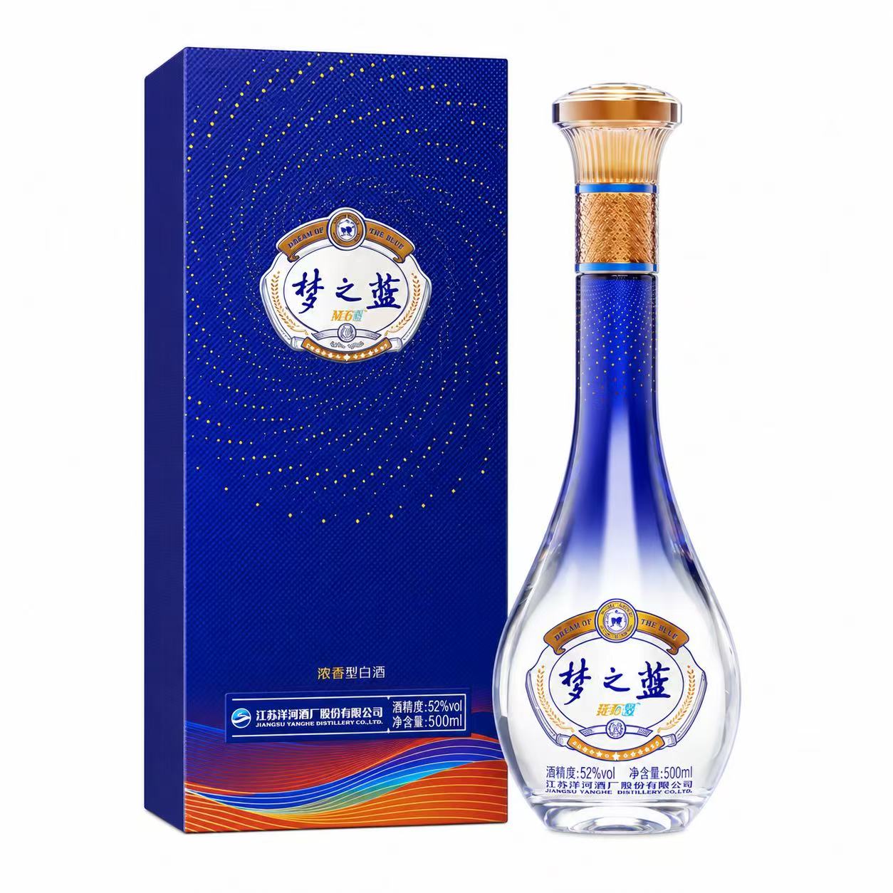 洋河 蓝色经典 梦之蓝 乐享版 52%Vol 500ml