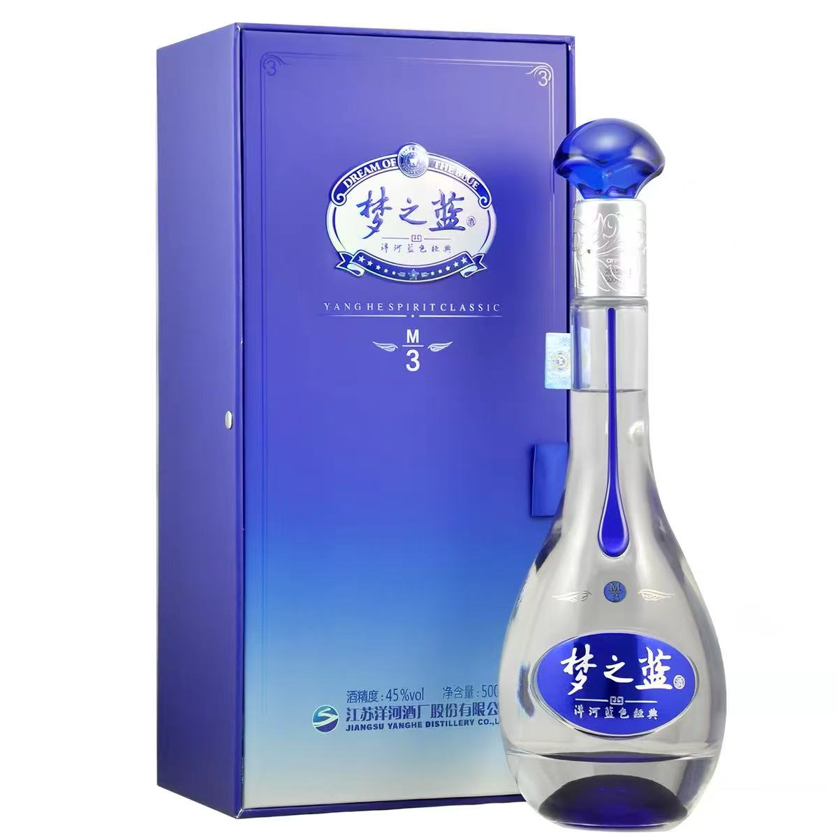洋河 蓝色经典 梦之蓝M3 45%Vol 500ml