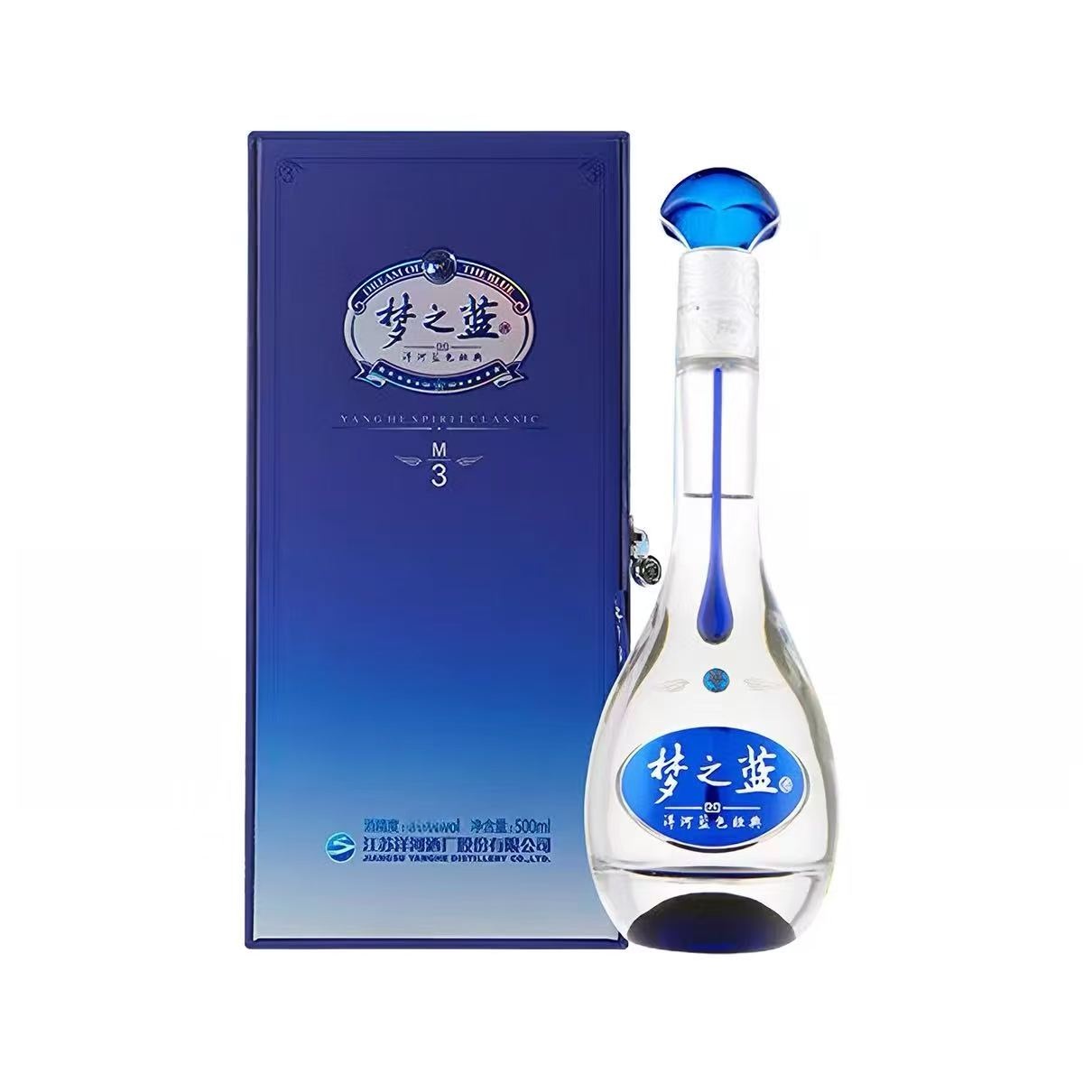 洋河 蓝色经典 梦之蓝M3 52%Vol 500ml 52度500ml*1