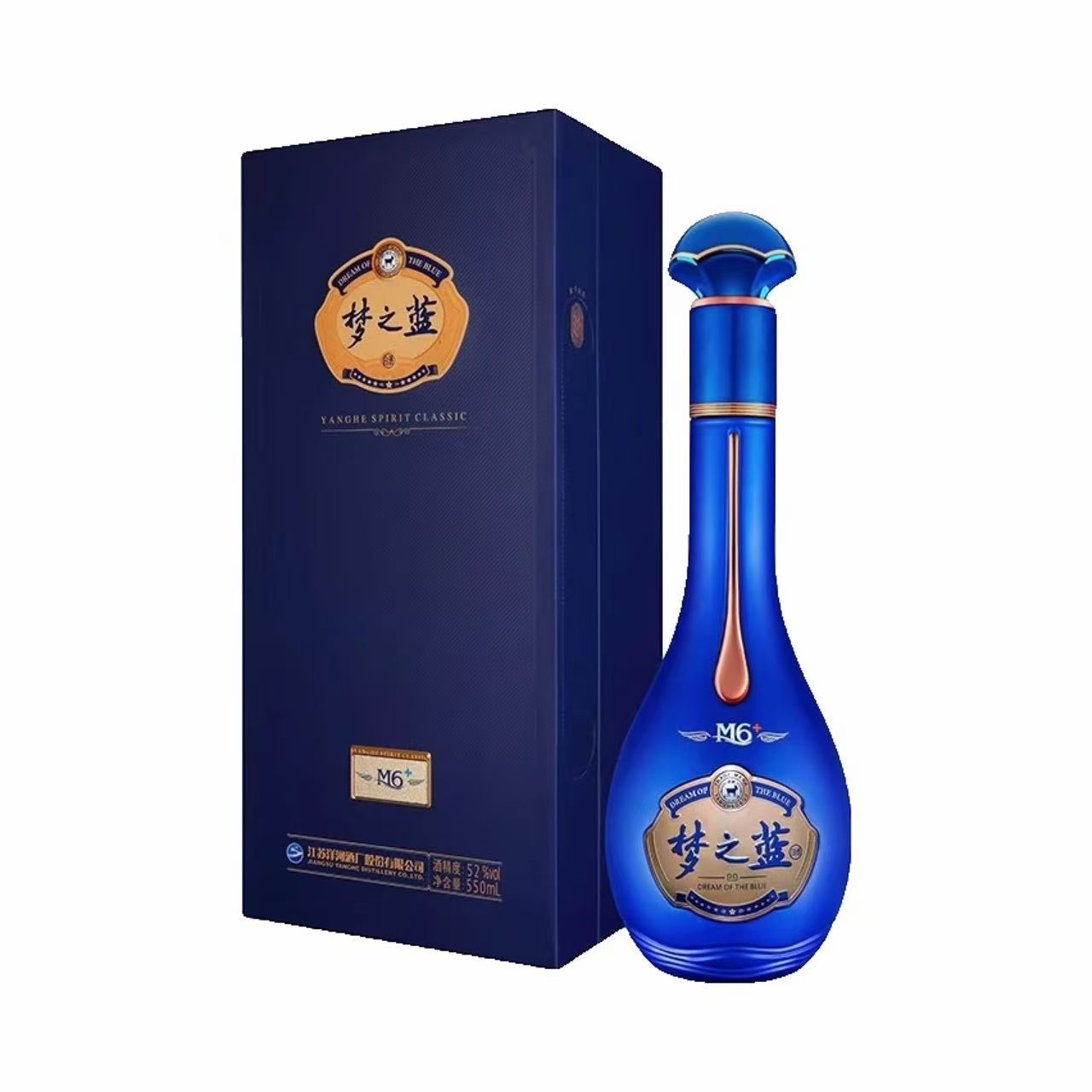 洋河 蓝色经典 梦之蓝M6+ 52%Vol 550ml 52度550ml*1