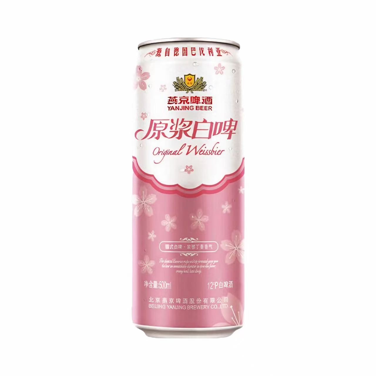 燕京 原浆桃花版德式小麦啤酒 12°P 500ml