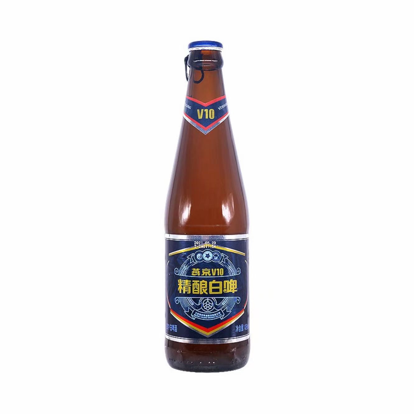 燕京 V10精酿白啤 德式小麦啤酒 10°P 426ml