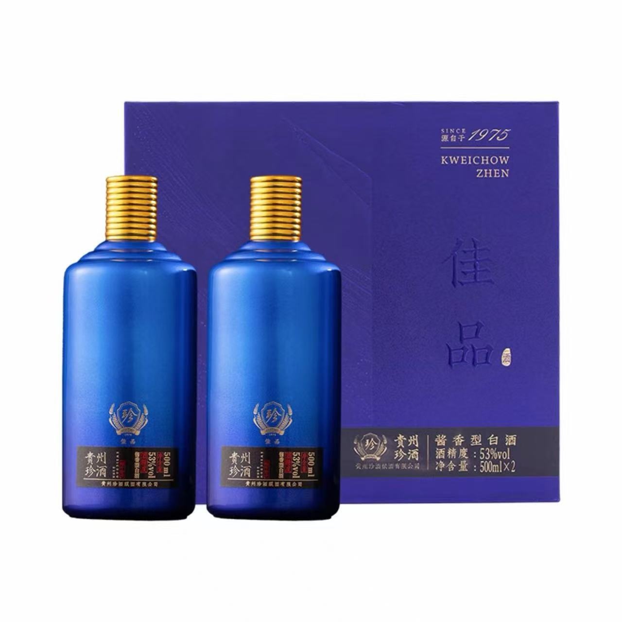 珍酒 佳品系列礼盒 53%Vol 500ml