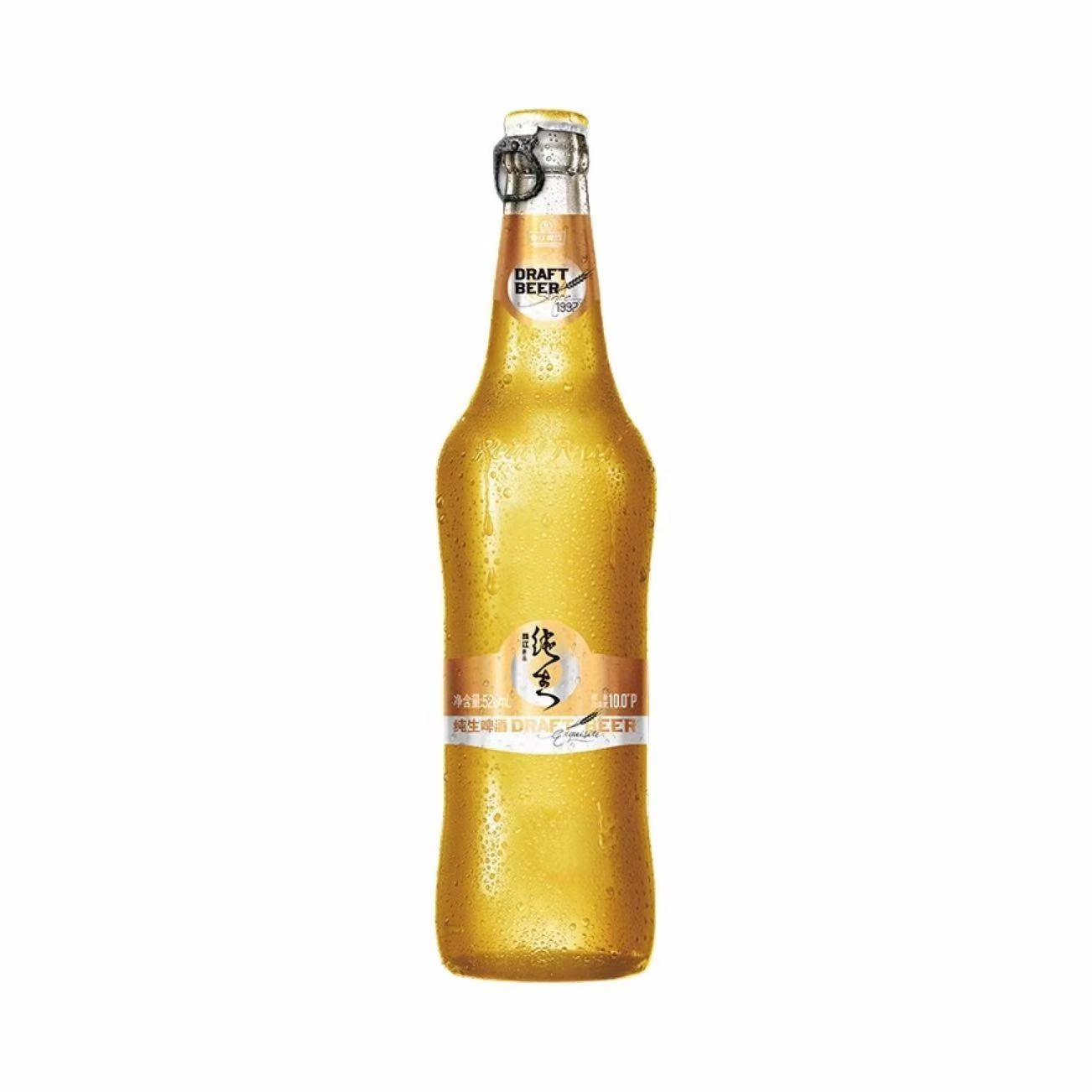 珠江 精品纯生啤酒 10°P 528ml