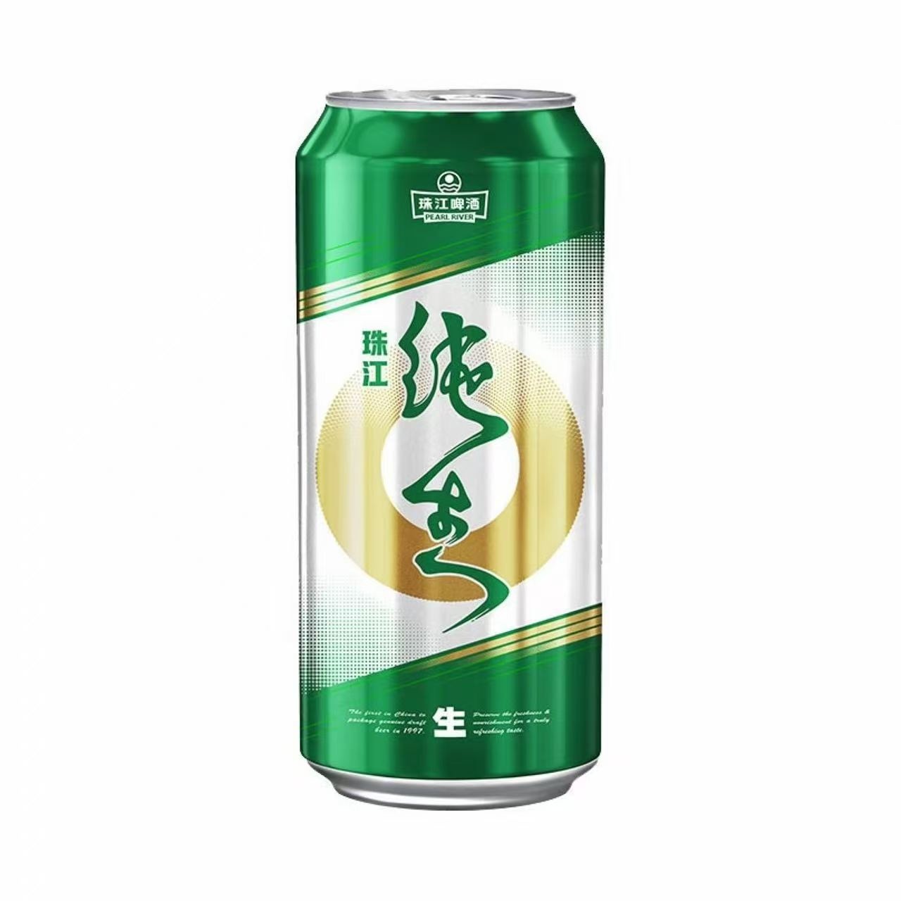 珠江 经典纯生啤酒 9.0°P 500ml 500ml*24