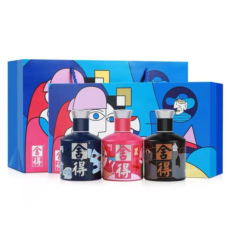 舍得酒 致敬大师礼盒 52%Vol 100ml 100ml*3