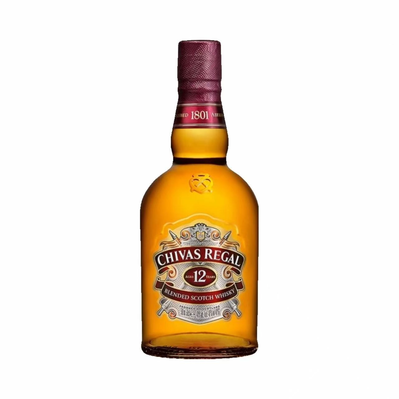 芝华士 12年调和威士忌 40%vol 500ml 500ml*2
