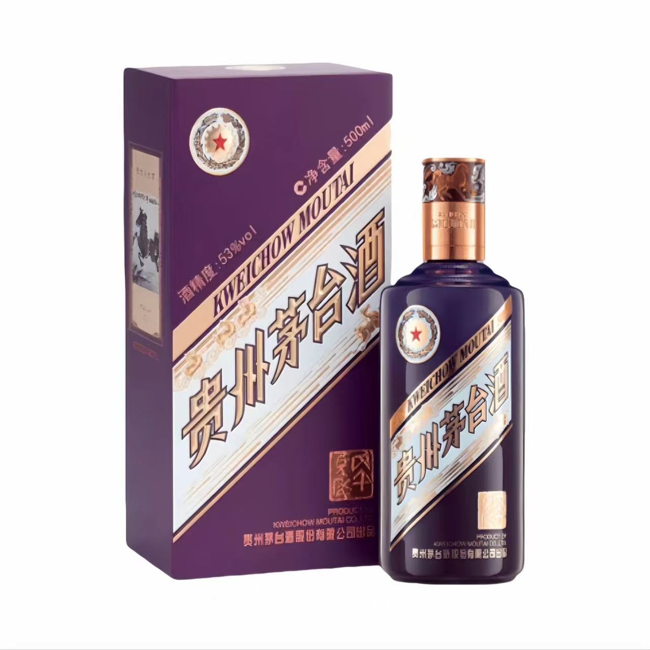 茅台 丙午马年生肖酒 53%Vol 500ml