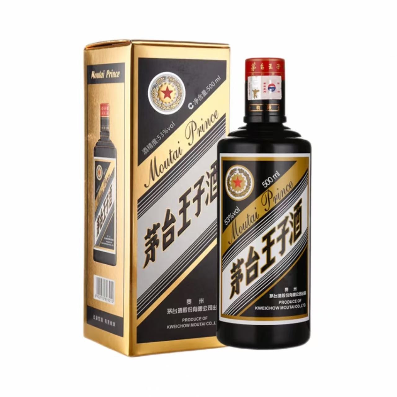 茅台 王子酒 黑金 53%Vol 500ml 500ml*1