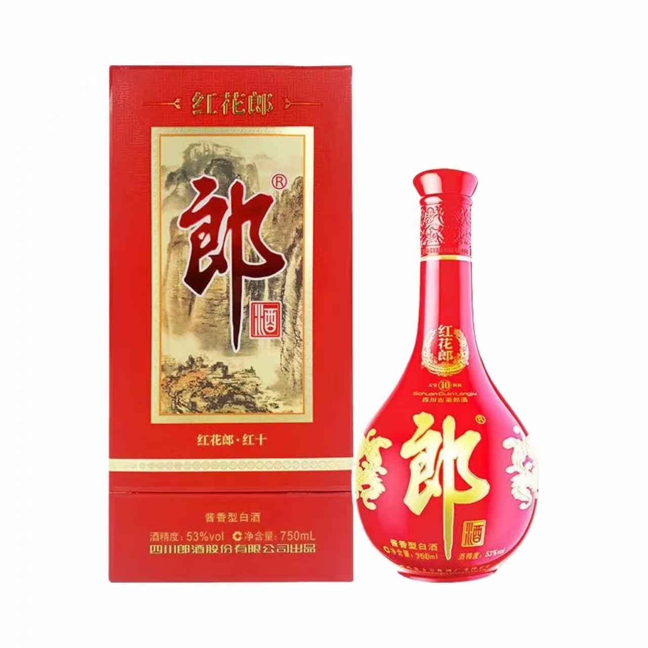 郎酒 红花郎10 53%Vol 750ml 750ml*1