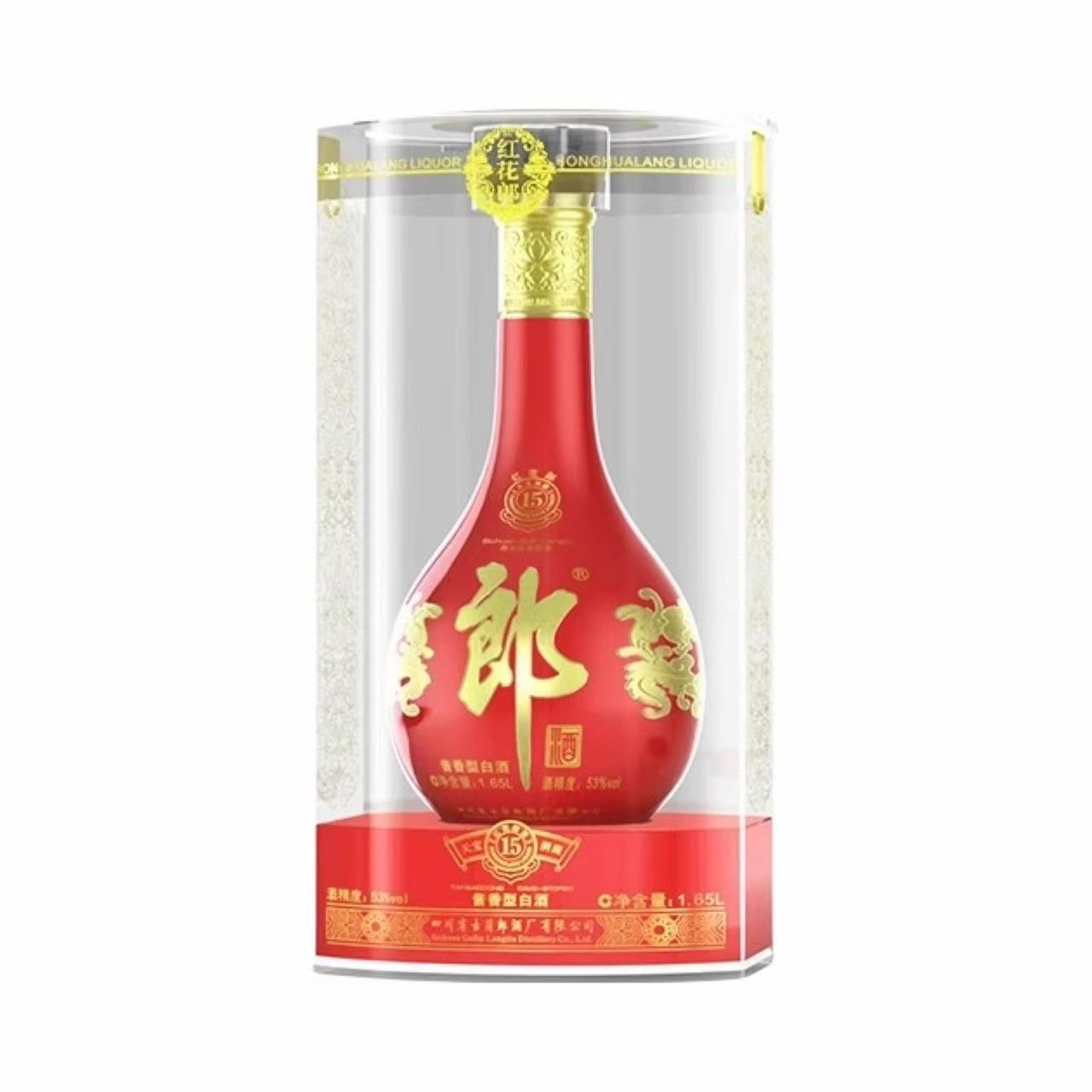 郎酒 红花郎15 53%Vol 1.65L 1.65L*1