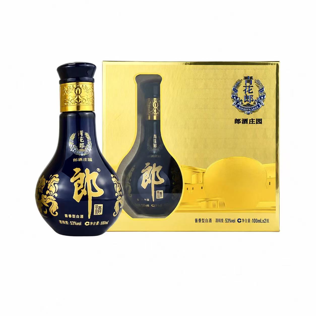 郎酒 青花郎礼盒 53%Vol 100ml