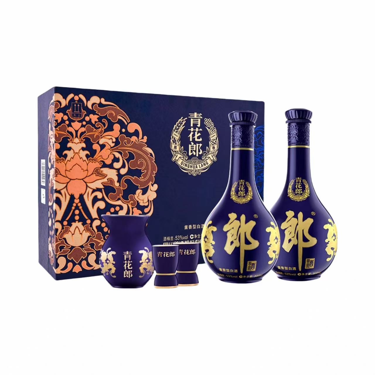 郎酒 青花郎礼盒 53%Vol 500ml