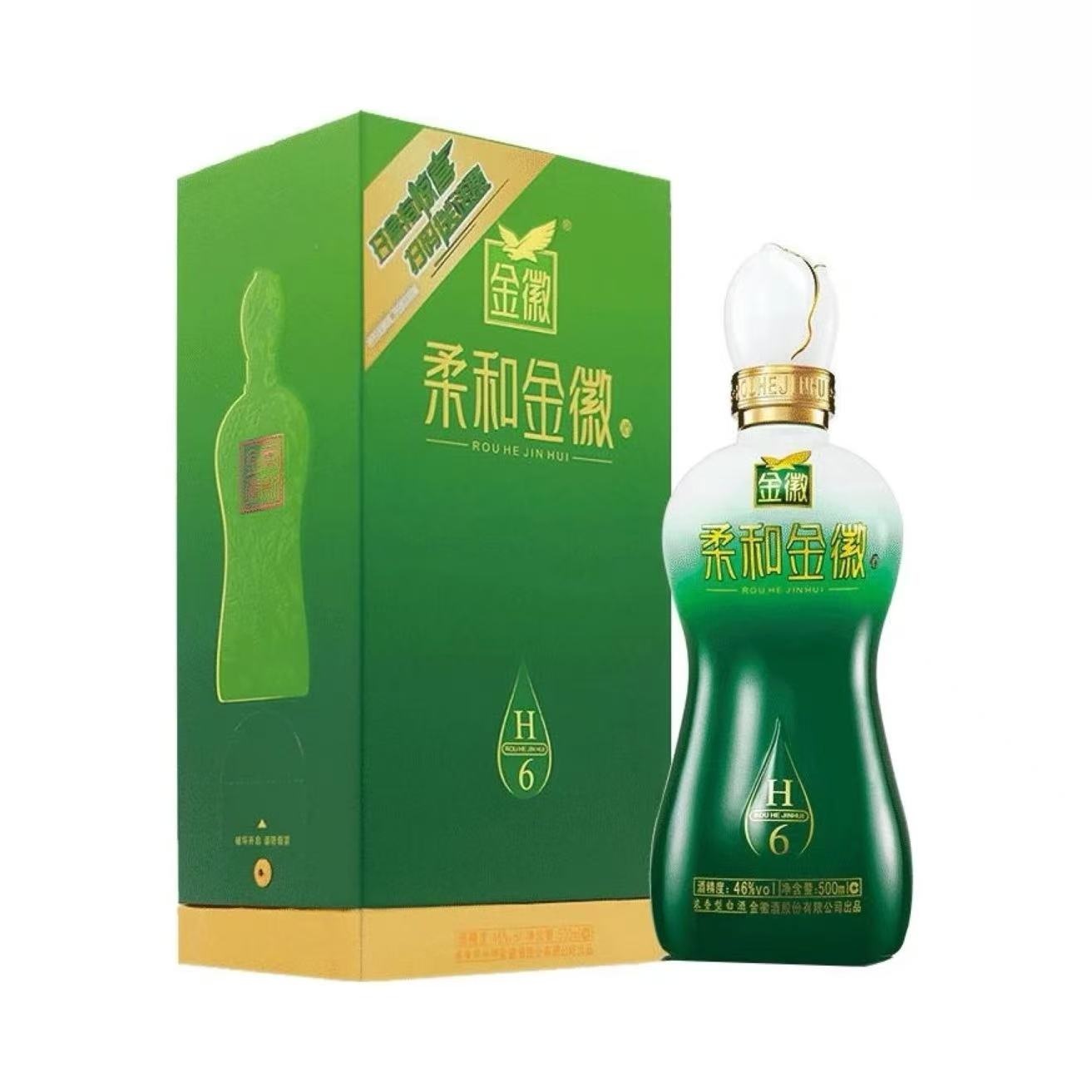 金徽 柔和H6系列 优级 46%Vol 500ml 500ml*1